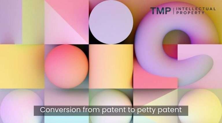 Conversion from patent to petty patent and vice versa